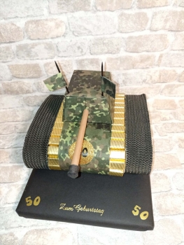Pralinen Panzer zum Geburtstag